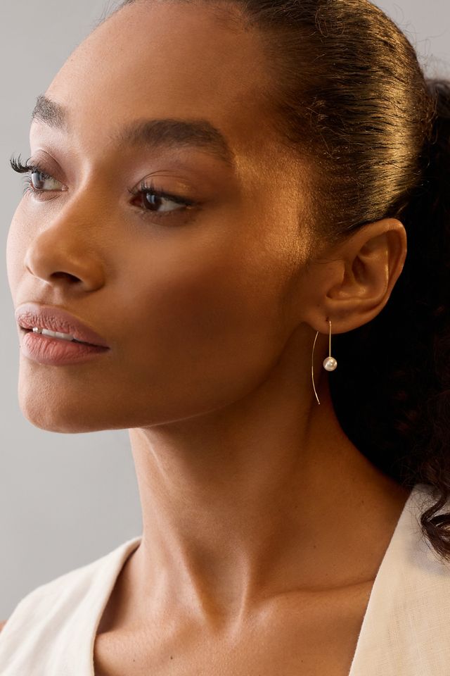 Pearl Hook Earrings #2