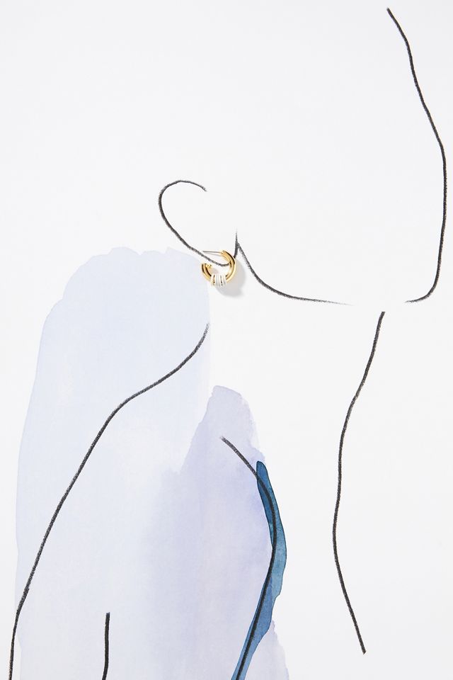 Charm Hoop Earrings #2