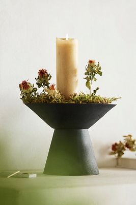 Pedestal Candle Holder AnthroLiving   83547471 001 B