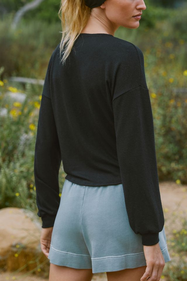 Beyond Yoga Twist-Up Reversible Pullover #1