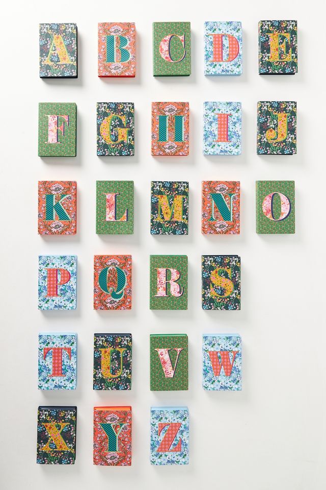 Omari Monogram Journal Anthropologie