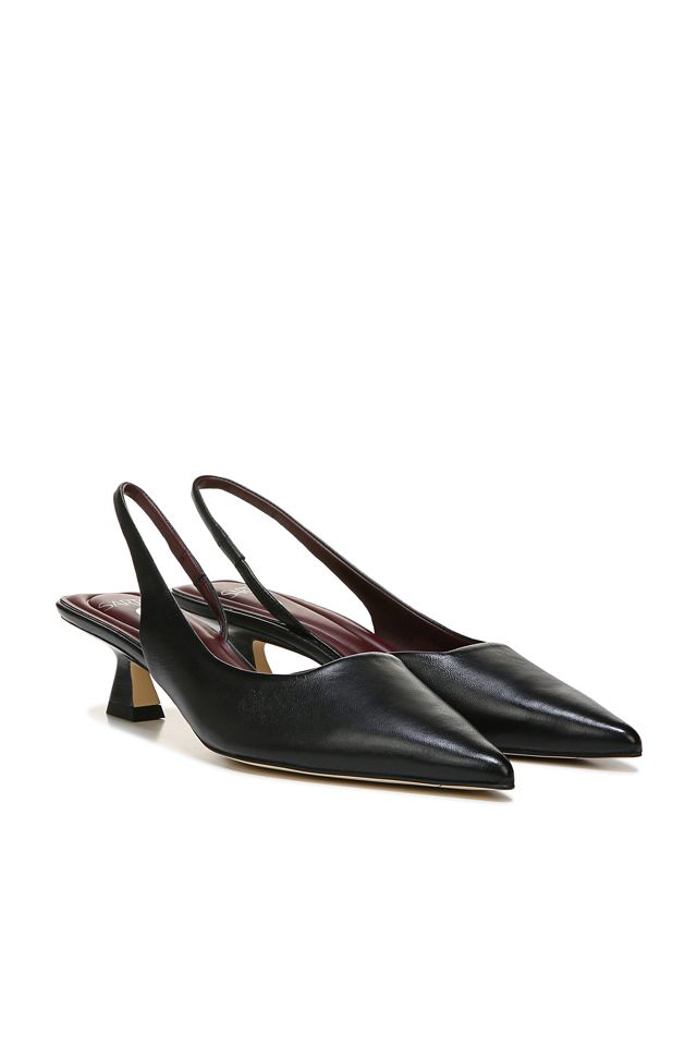 Sarto Devin Slingback Kitten-Heel Pumps #1