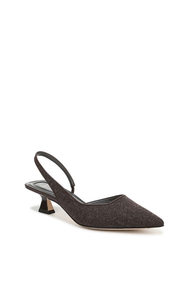 Sarto Devin Slingback Kitten-Heel Pumps #2