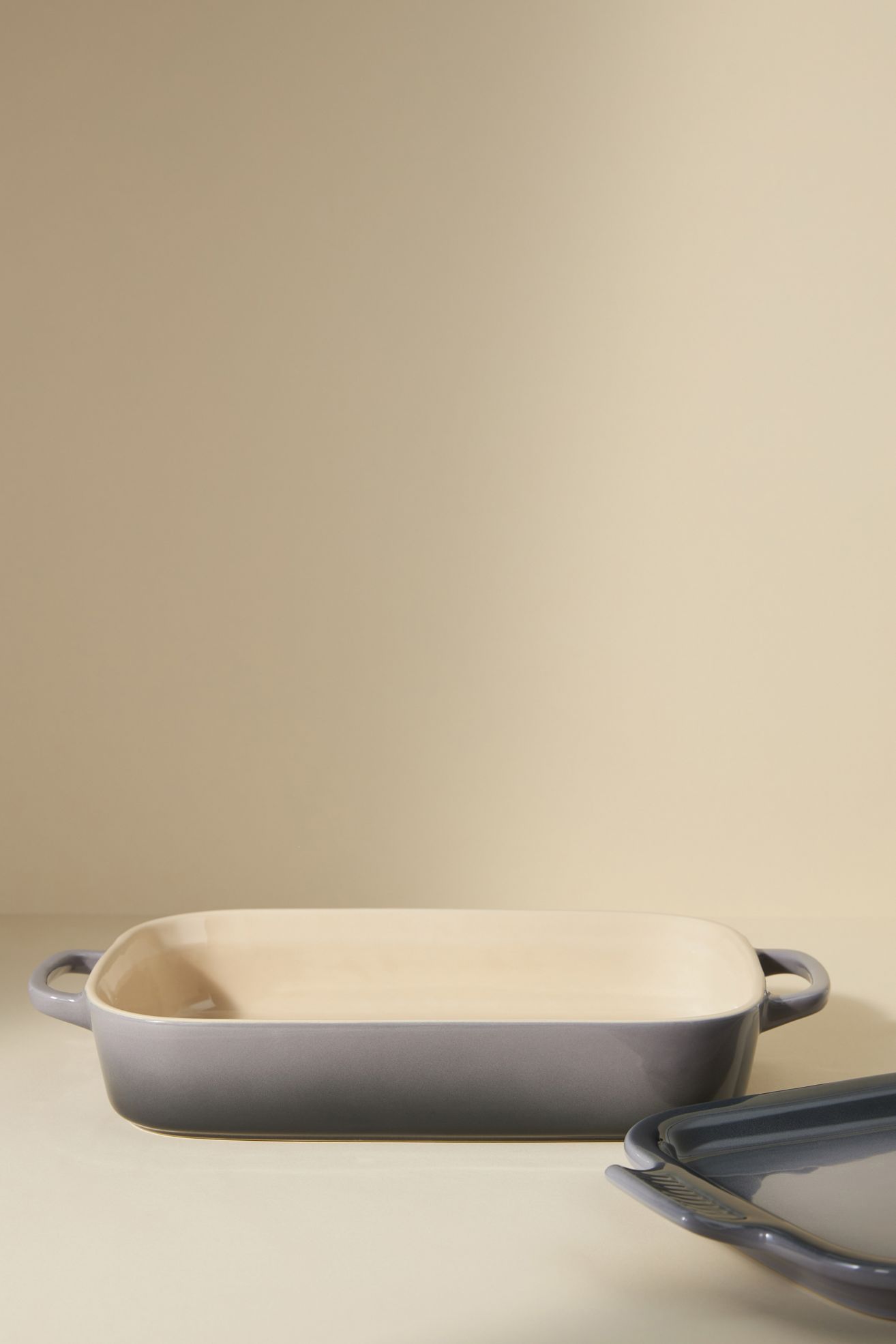 Le Creuset Rectangular Baker and Platter Lid - Oyster, Standard, One Size