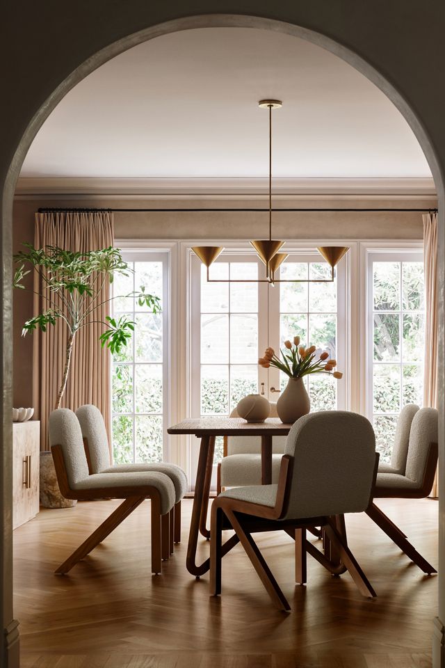 Dortha Wooden Dining Table #6