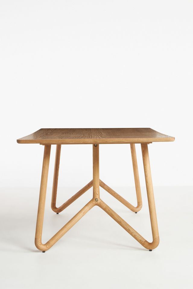Dortha Wooden Dining Table #3