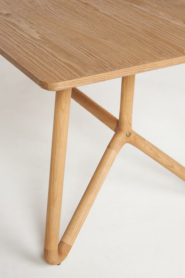 Dortha Wooden Dining Table #4