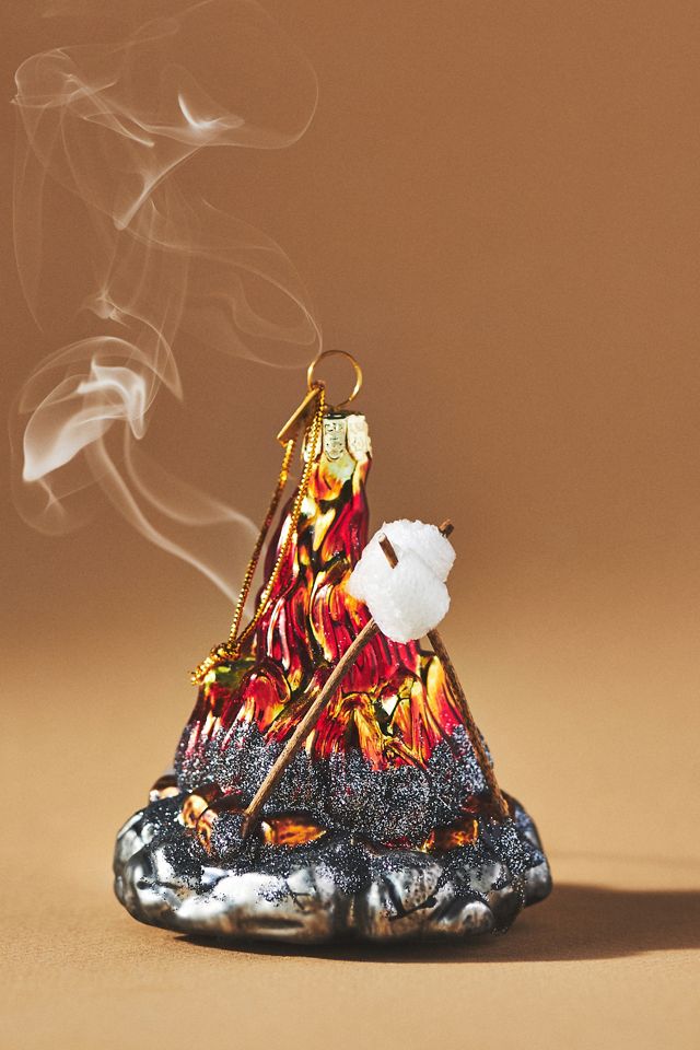 The Birch Store Campfire Coffee Pot Ornament