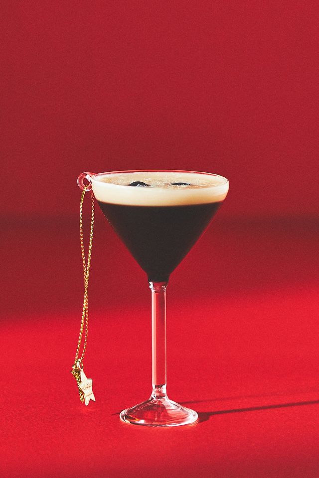 Espresso Martini Ornament AnthroLiving