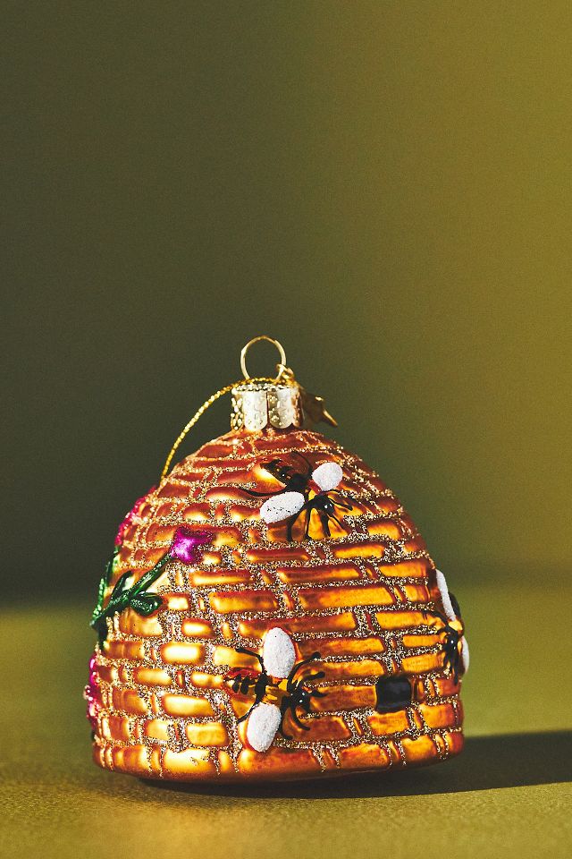 Bee Hive Ornament | Anthropologie