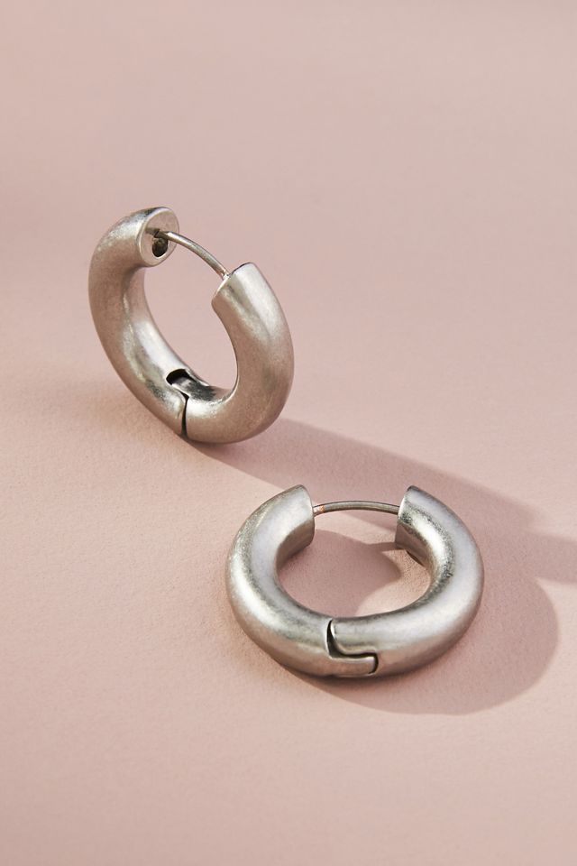 Clasp Huggie Earrings | Anthropologie