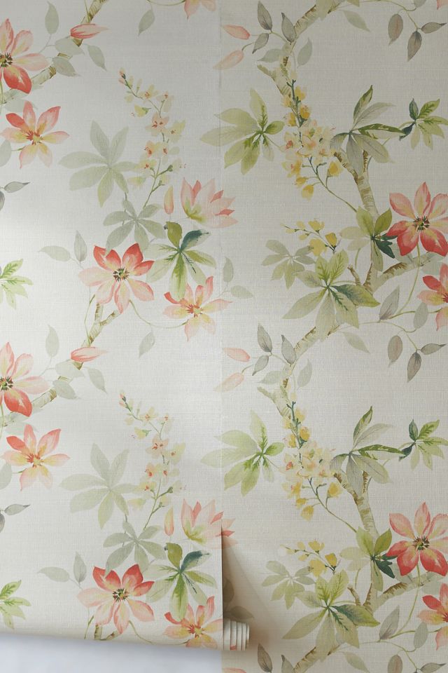 Roxanne Trail Grasscloth Wallpaper #1