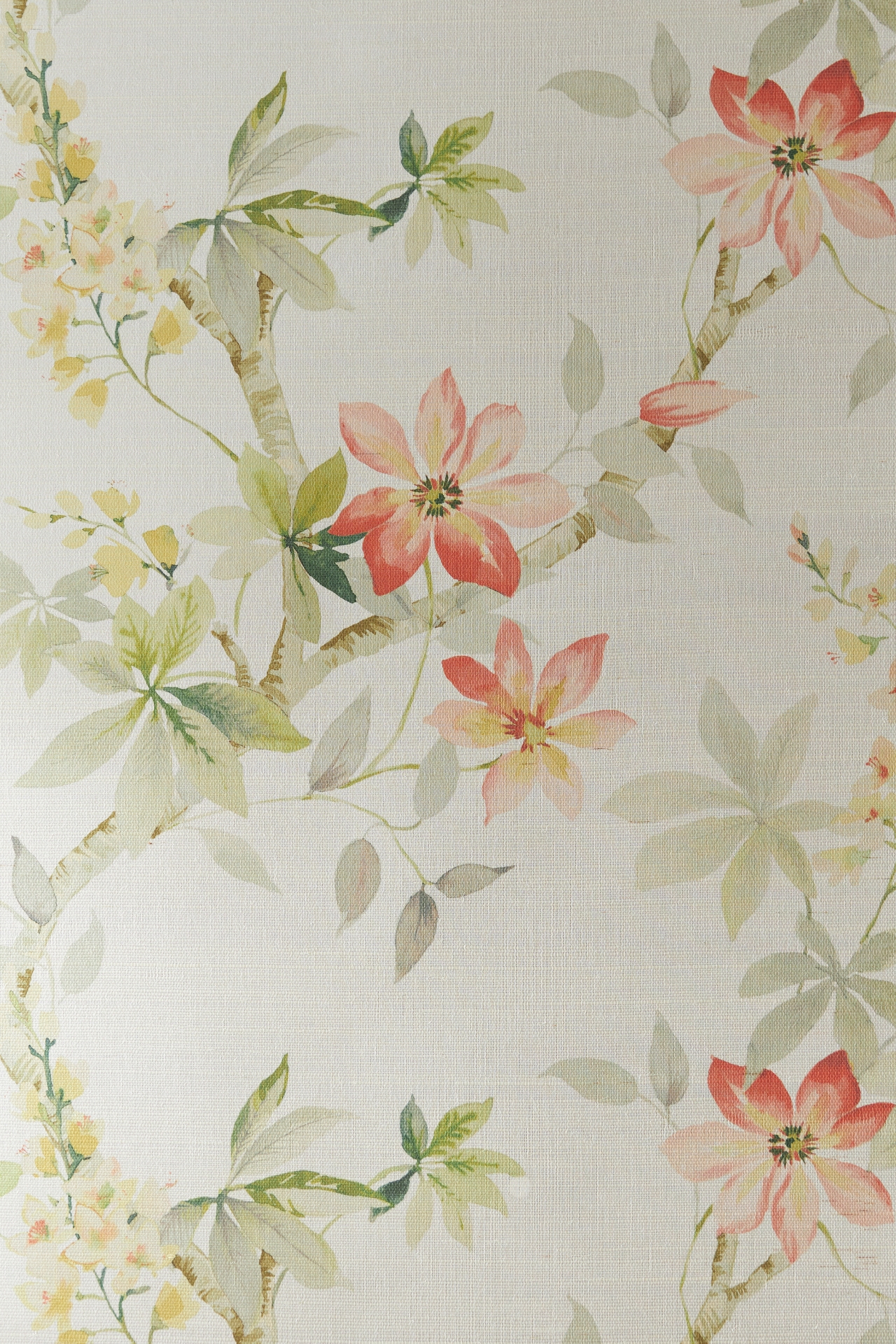 Roxanne Trail Grasscloth Wallpaper