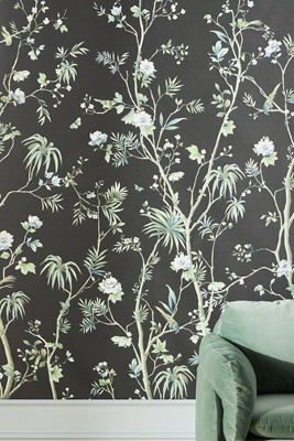Anthropologie Tropical Chinoiserie Wall Mural - Thumbnail 2