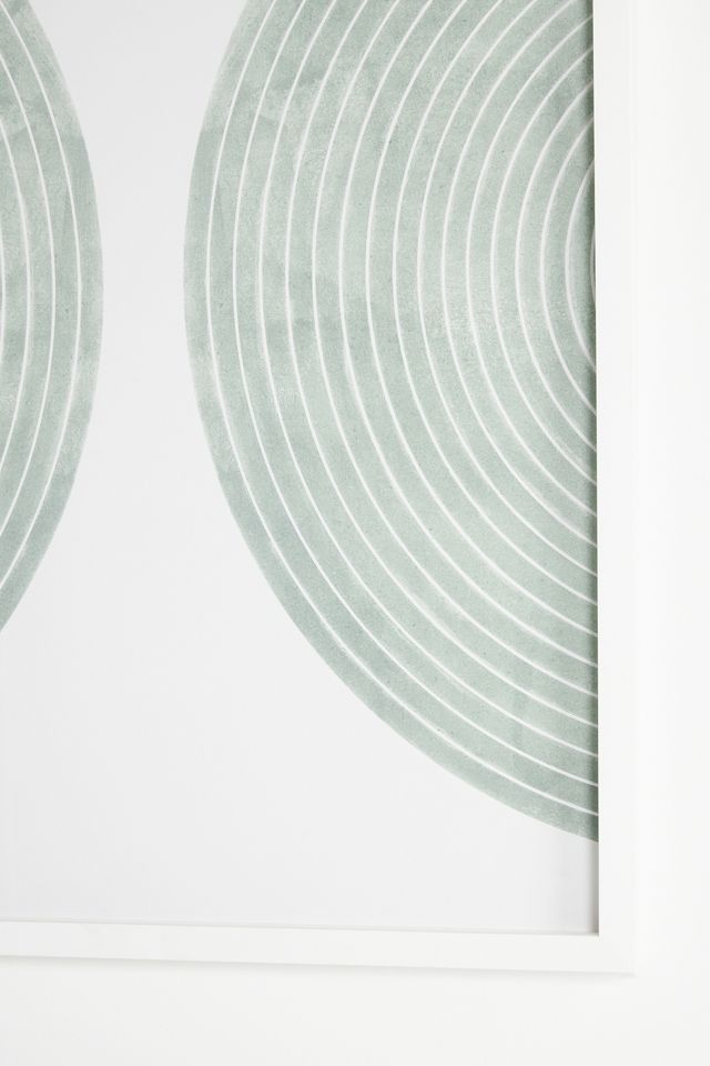Concentric Deco Diptych Wall Art #2