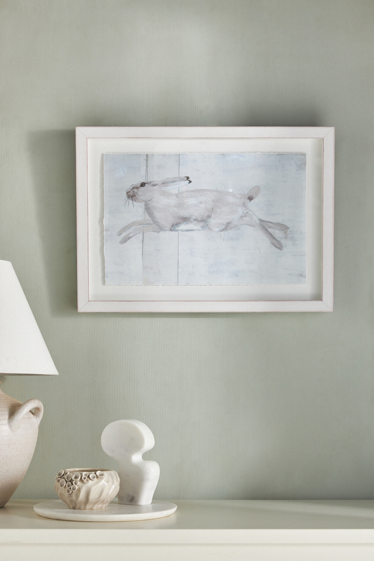 Snow Rabbit Wall Art