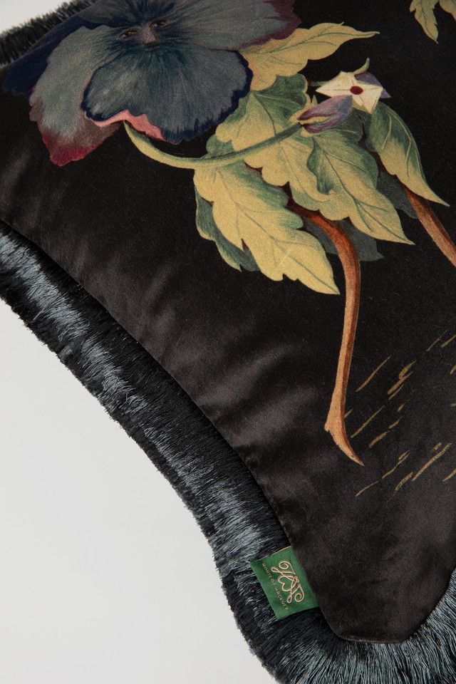 House of Hackney Love Letter Velvet Pillow #1