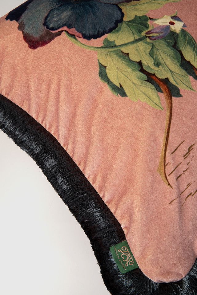 House of Hackney Love Letter Velvet Pillow #1