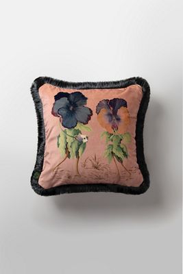 House of Hackney Love Letter Velvet Pillow
