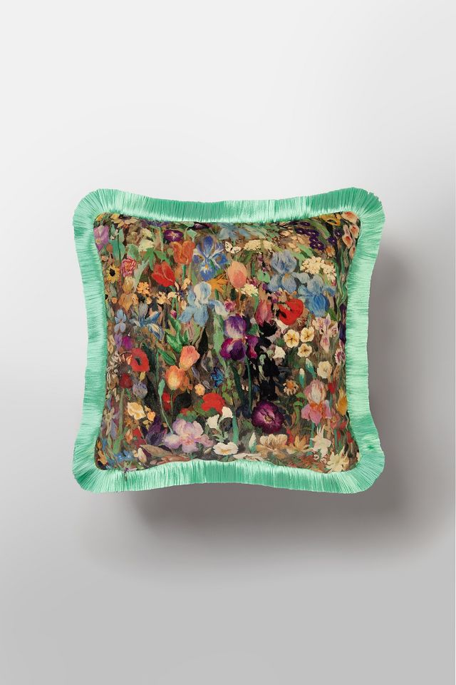 Anthropologie hotsell velvet pillow