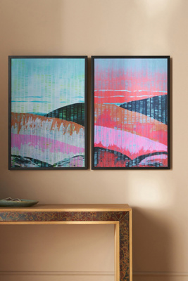 ANTHROPOLOGIE URBAN LANDSCAPE: MT BOGONG WALL ART