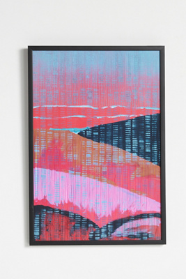 ANTHROPOLOGIE URBAN LANDSCAPE: MT BOGONG WALL ART