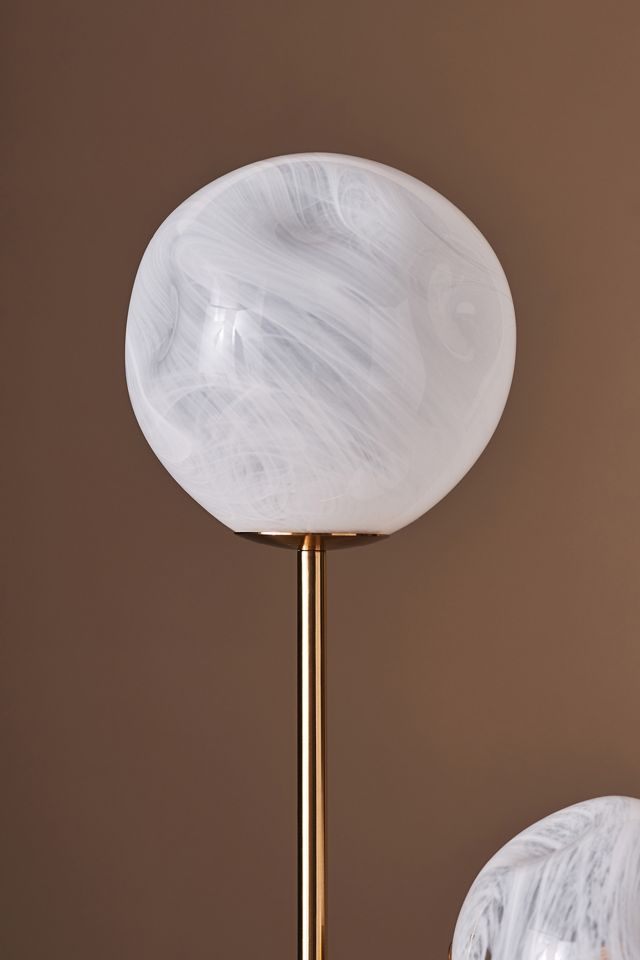 Cloud Organic Glass Globe Floor Lamp #2
