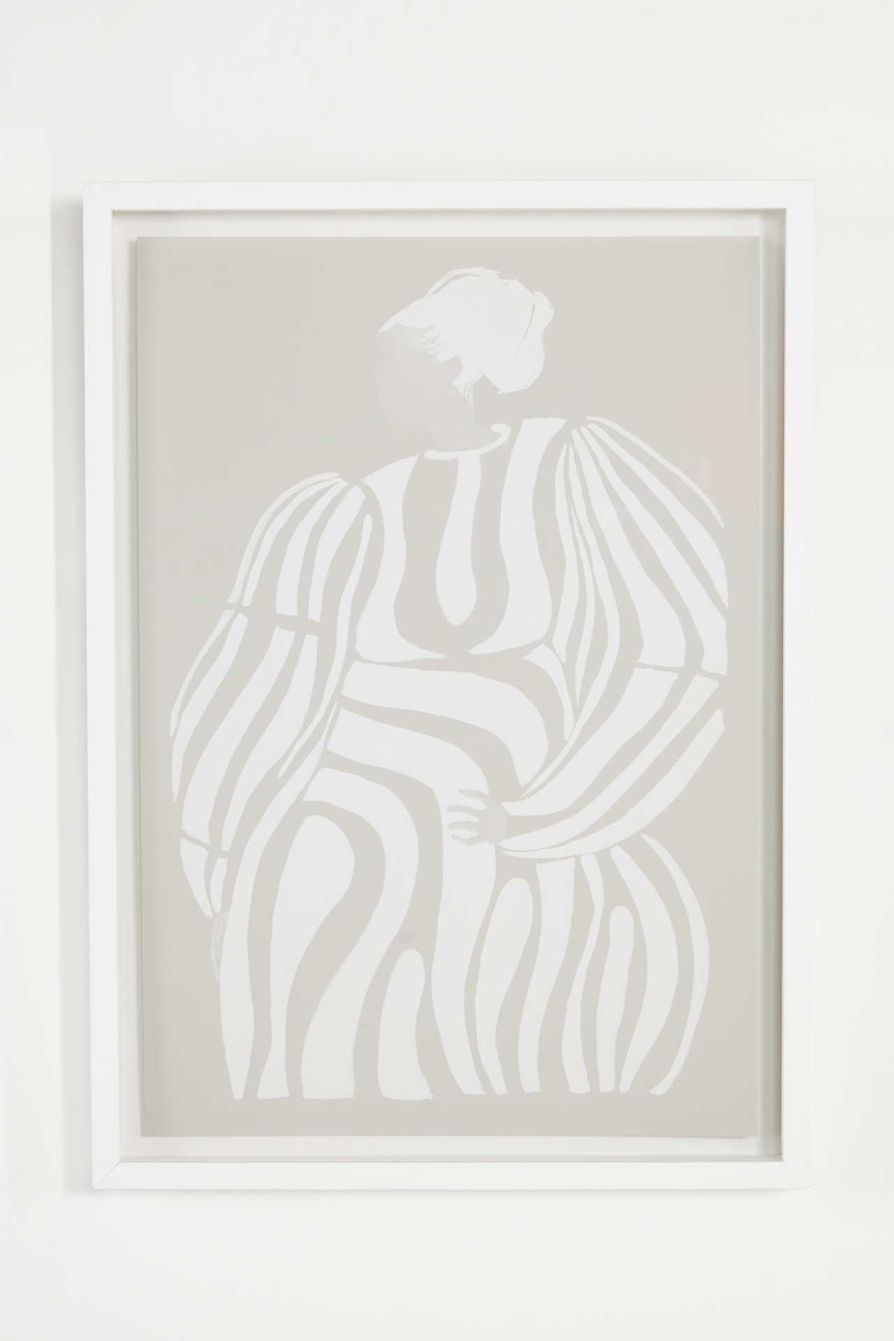 Lady in Stripes Wall Art