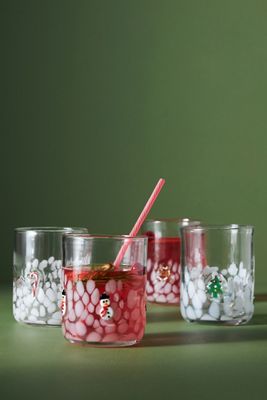 Festive Icon Juice Glass