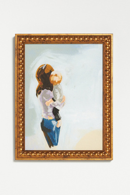 Artfully Walls Mama, Son, Outlook Wall Art In Blue