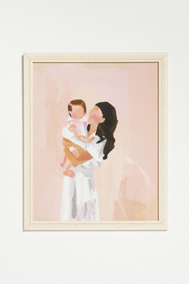 Artfully Walls Mother, Daughter Wall Art In Pink