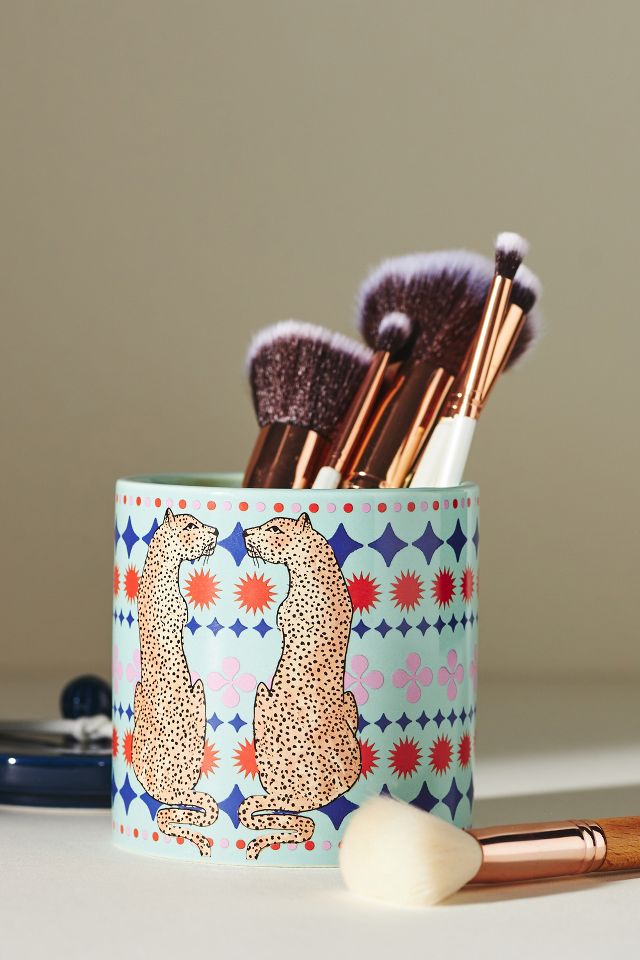 Tiffany Candle paint, splatter and brush, stroke- Jasmine 75G candle