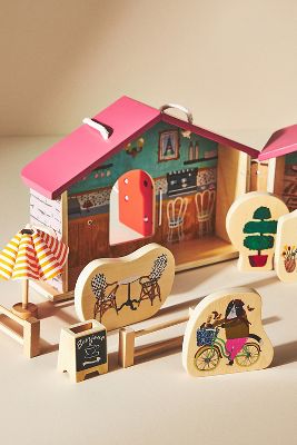 Maison De Philadelphie Dollhouse Set