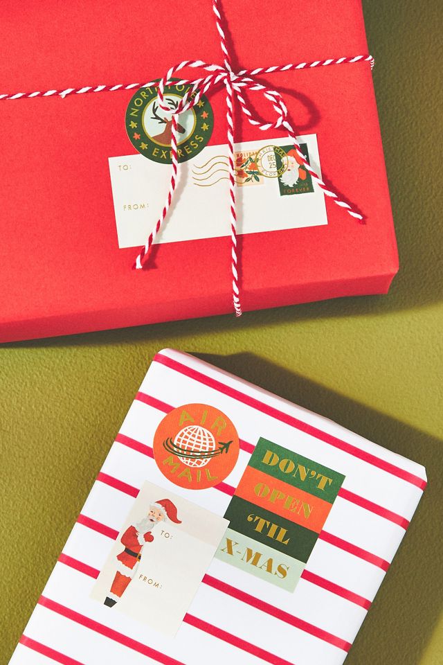 Airmail Sticker Label Sheets | AnthroLiving