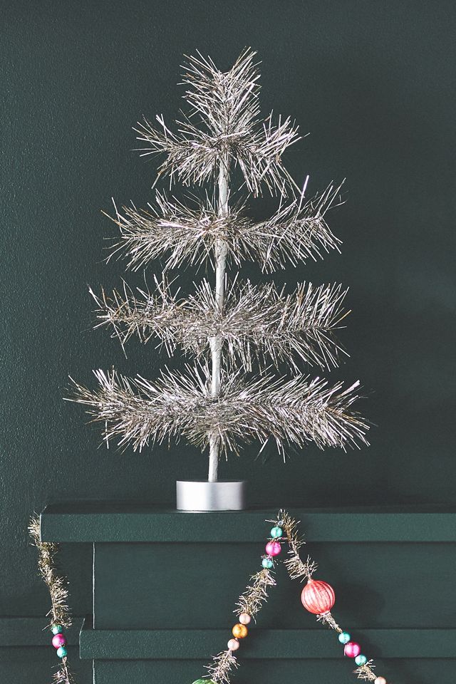 Tinsel Tree Decorative Object #2