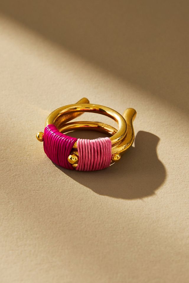 Bamboleira Handmade Faro Maxi Ring #1