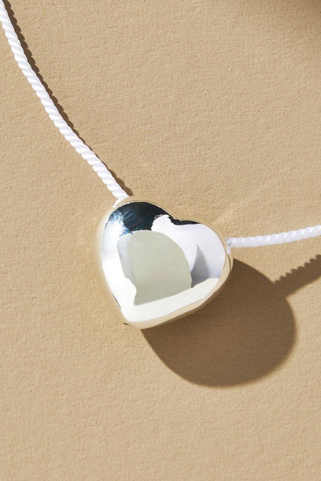 Heart Pendant Wrap Necklace #2