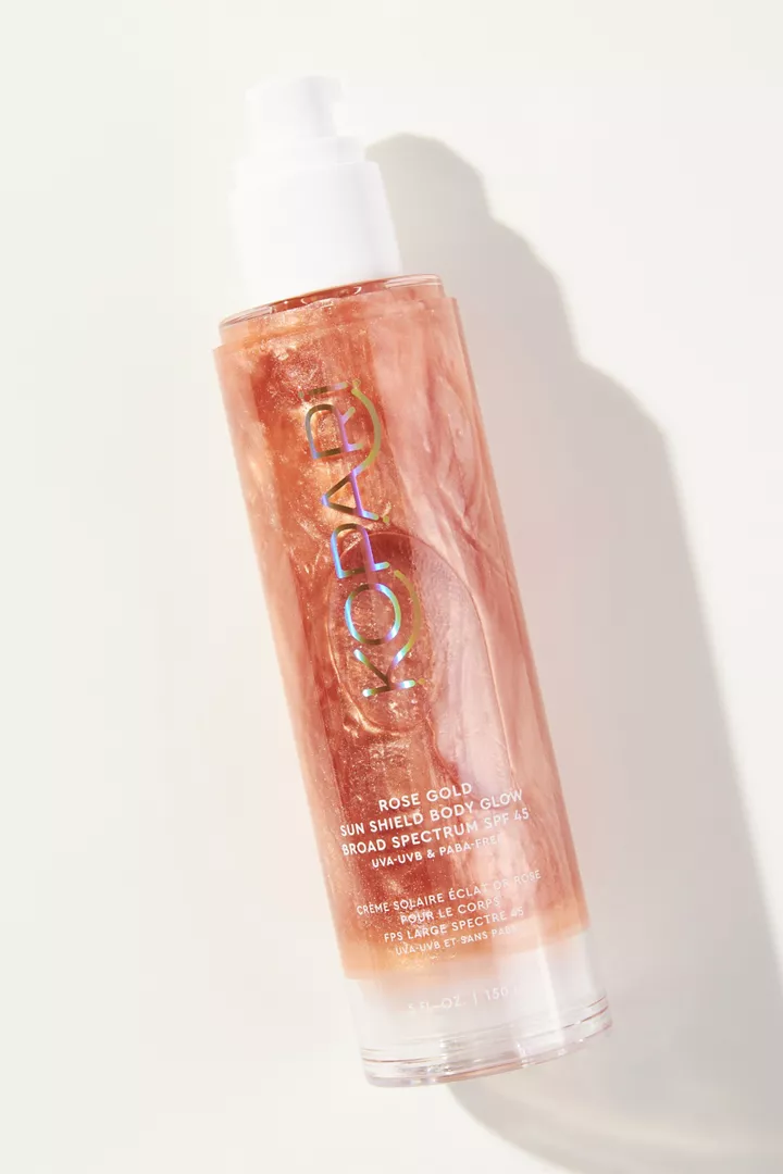 Kopari Rose Gold Sun Shield Body Glow SPF 45