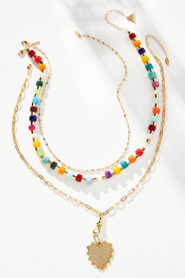 Camp Icon Beaded Necklaces, Set of 3 #1