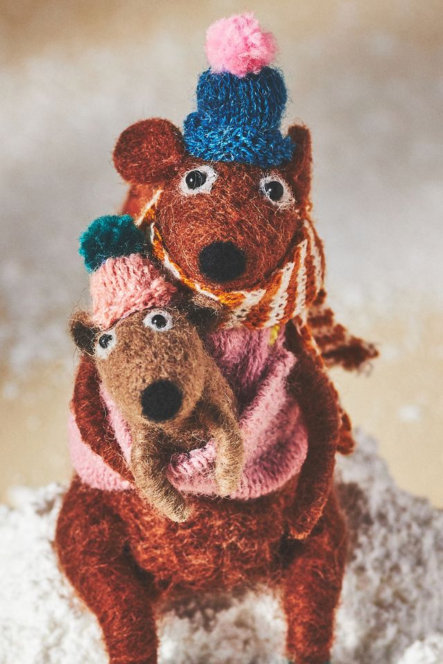 Wild Bundled Up Ornament #2