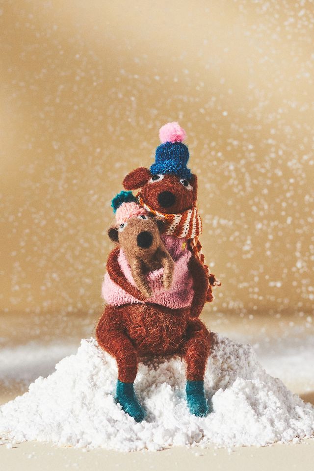 Wild Bundled Up Ornament #1