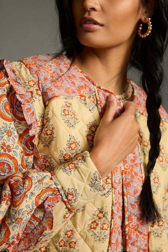 Llani Printed Quilt Kimono #2