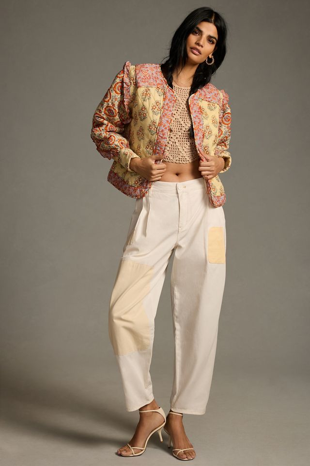 Llani Printed Quilt Kimono | Anthropologie