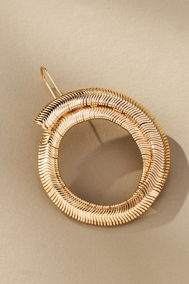 Textured Circular Earrings #1