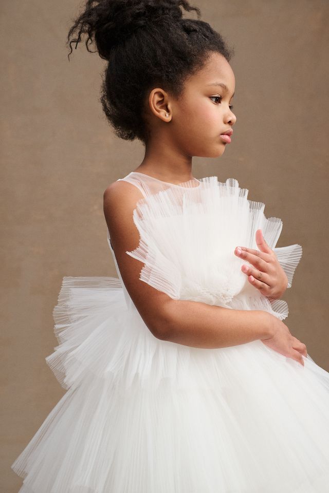 Princess Daliana Leah Tulle Flower Girl Dress Anthropologie