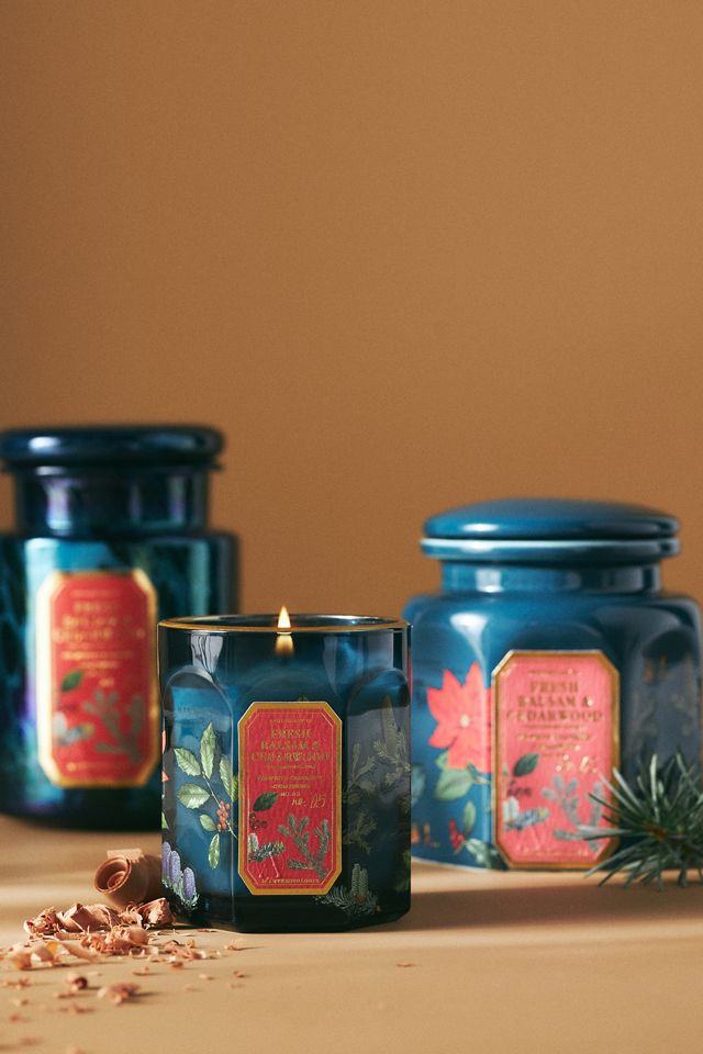 Apothecary 18 Woody Fresh Balsam & Cedarwood Glass Jar Candle #2