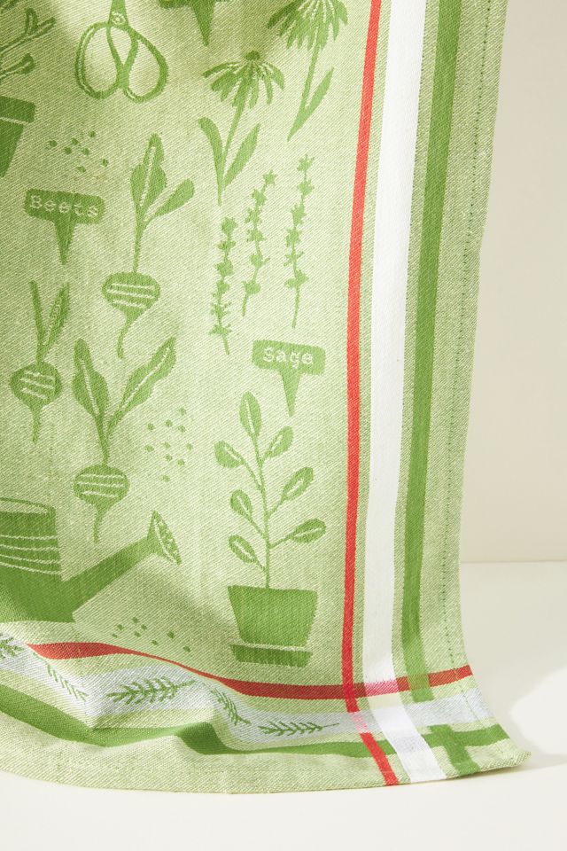 In The Garden Jacquard Dish Towel #1