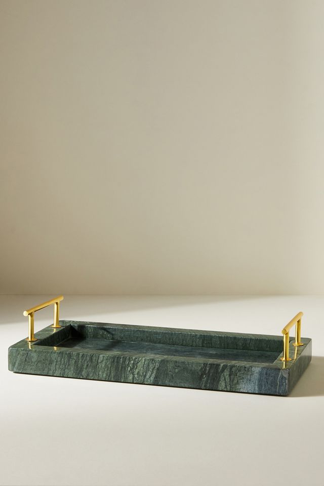 Esmeralda Marble Bath Tray #1