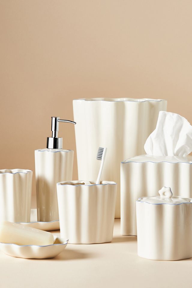 Le Marais Scalloped Bath Dispenser #1