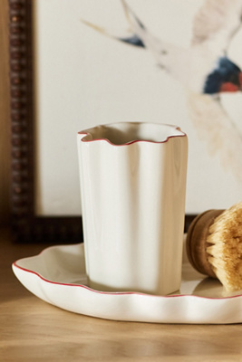Kassatex Le Marais Bath Tumbler In White